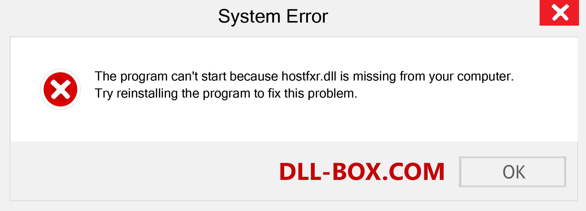 hostfxr.dll file is missing?. Download for Windows 7, 8, 10 - Fix  hostfxr dll Missing Error on Windows, photos, images
